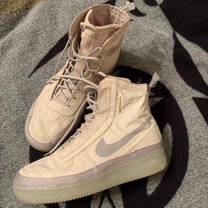 Nike Air Force1 High Shell Trainers
